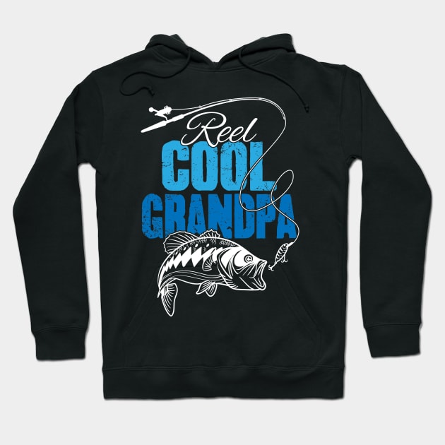 Reel Cool Grandpa Hoodie by captainmood